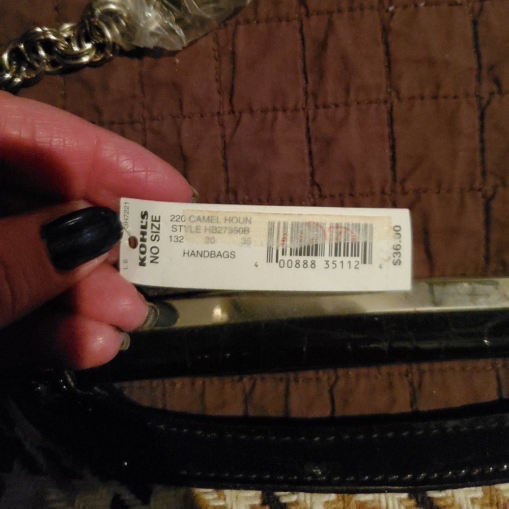 Apt 9‎ Clutch Chain Purse - Picture 2 of 2